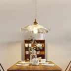 BlüteLicht: Floral Pendant Light in Modern Design for Dining Room & Living Room