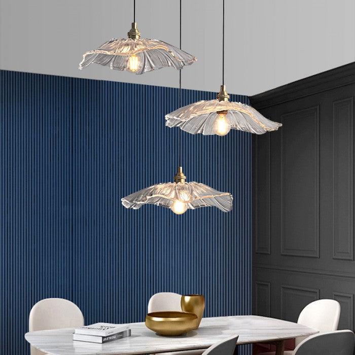 BlüteLicht: Floral Pendant Light in Modern Design for Dining Room & Living Room