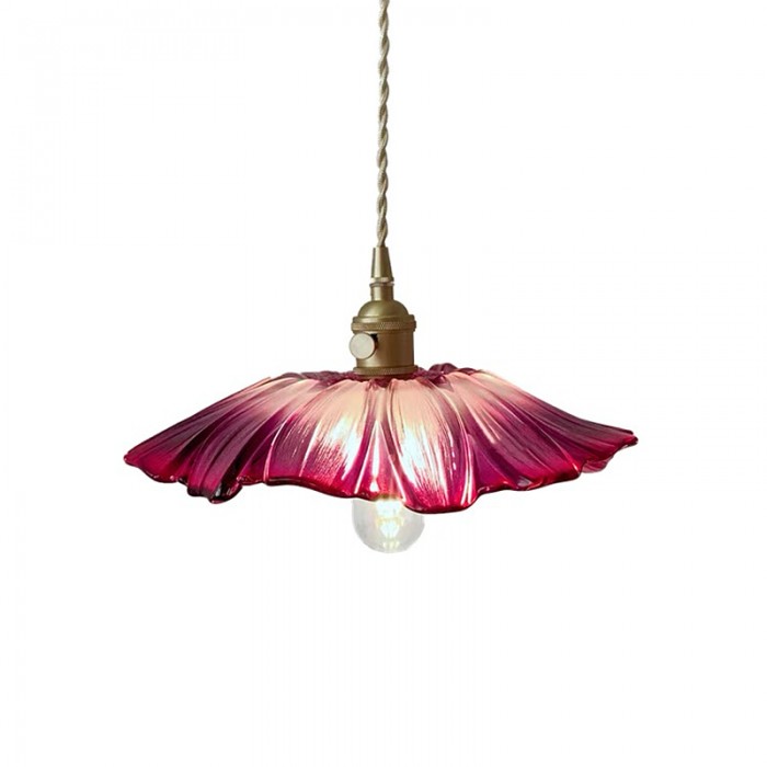 BlüteLicht: Floral Pendant Light in Modern Design for Dining Room & Living Room