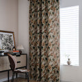 Flower Harmony: Curtain with Floral Pattern and Tassels – Light-Filtering for Bedroom and Living Room