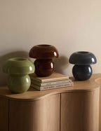 Bela Table Lamp | Mushroom-Inspired Glass, Compact Design