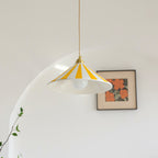 Bobine Striped Cone Glass Pendant Lamp