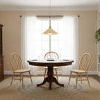 Bobine Striped Cone Glass Pendant Lamp