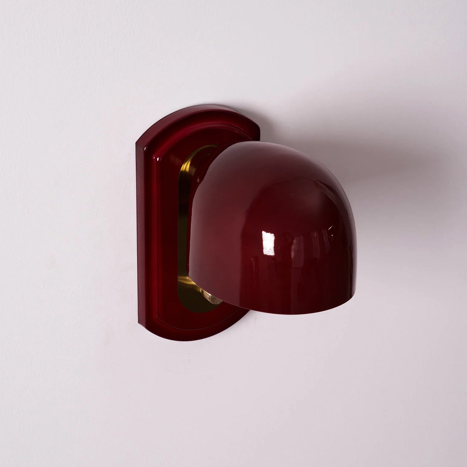 Bofea Vintage Dome Glass Wall Lamp