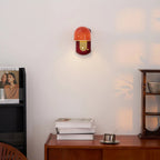 Bofea Vintage Dome Glass Wall Lamp