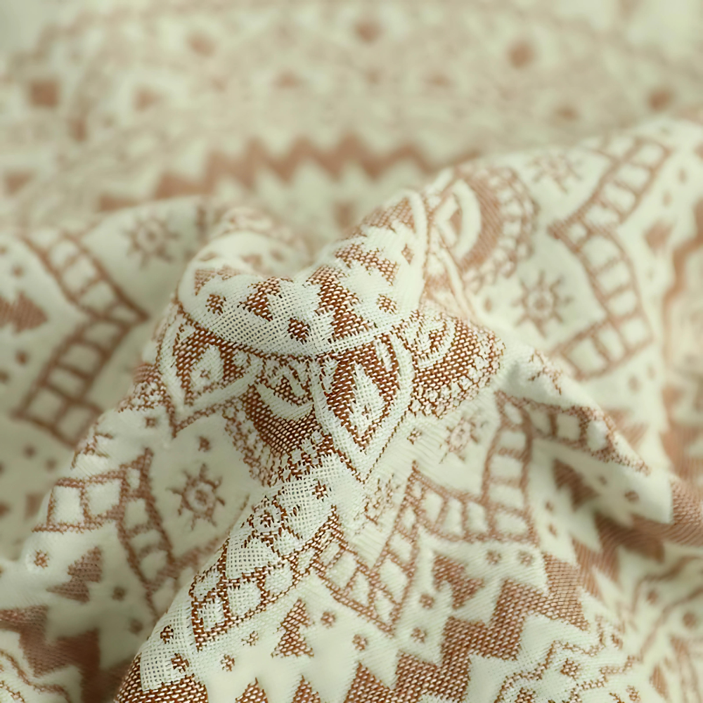 BohoSonne: Cushion Cover with Mandala Print – Soft & Durable for Living Areas (Set of 2)