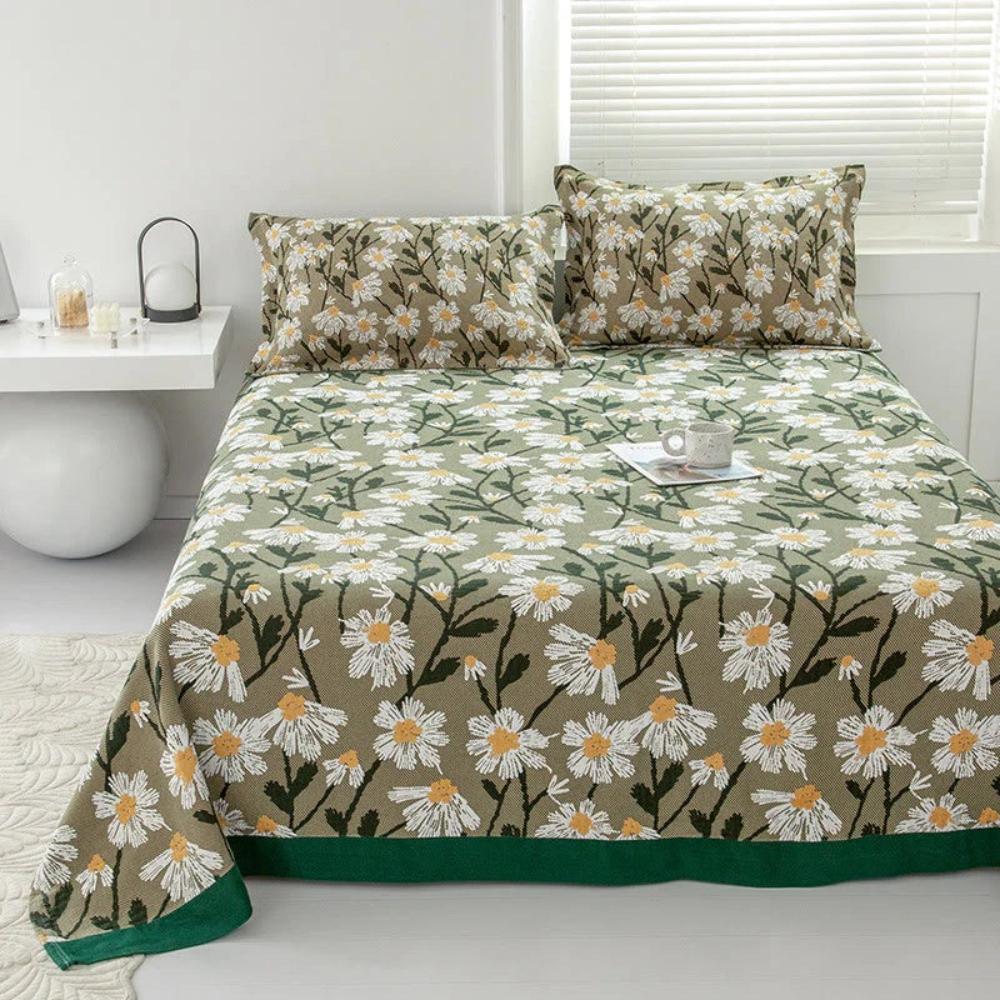 BohoBird: Cushion Cover with Floral & Bird Motif – Decorative & Durable for Home Accents (Set of 2)