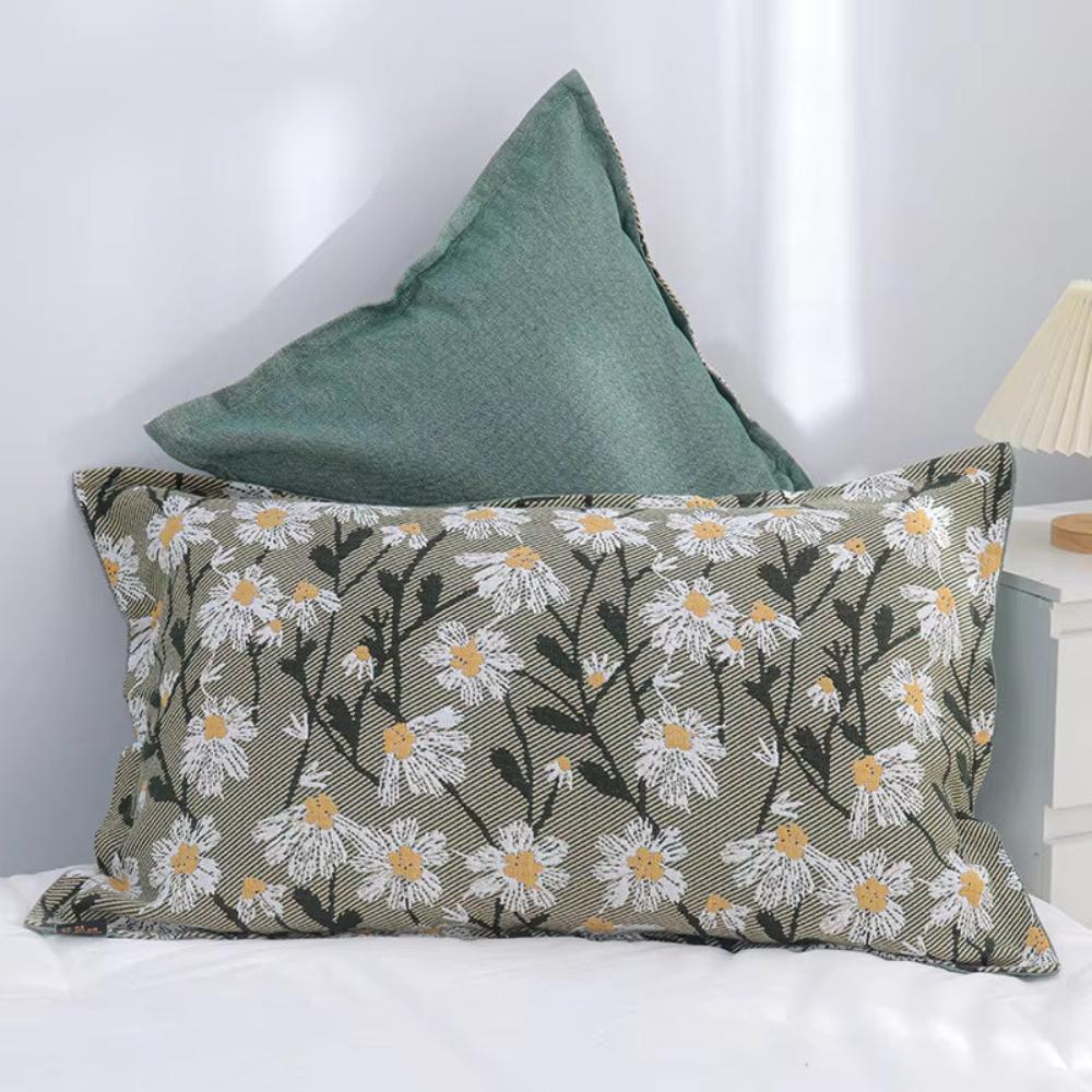 BohoBird: Cushion Cover with Floral & Bird Motif – Decorative & Durable for Home Accents (Set of 2)