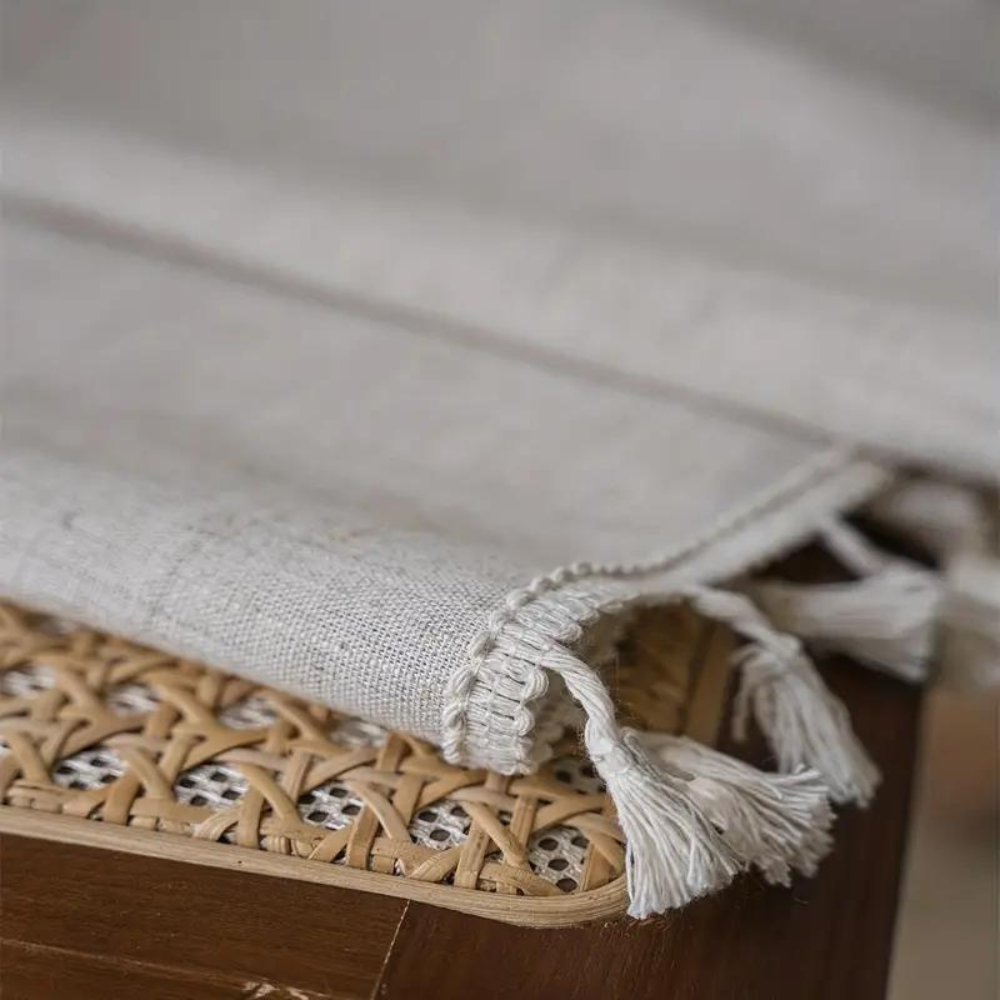 BohoWebart: Curtains with Geometric Patterns – Rustic and Elegant for Bedrooms