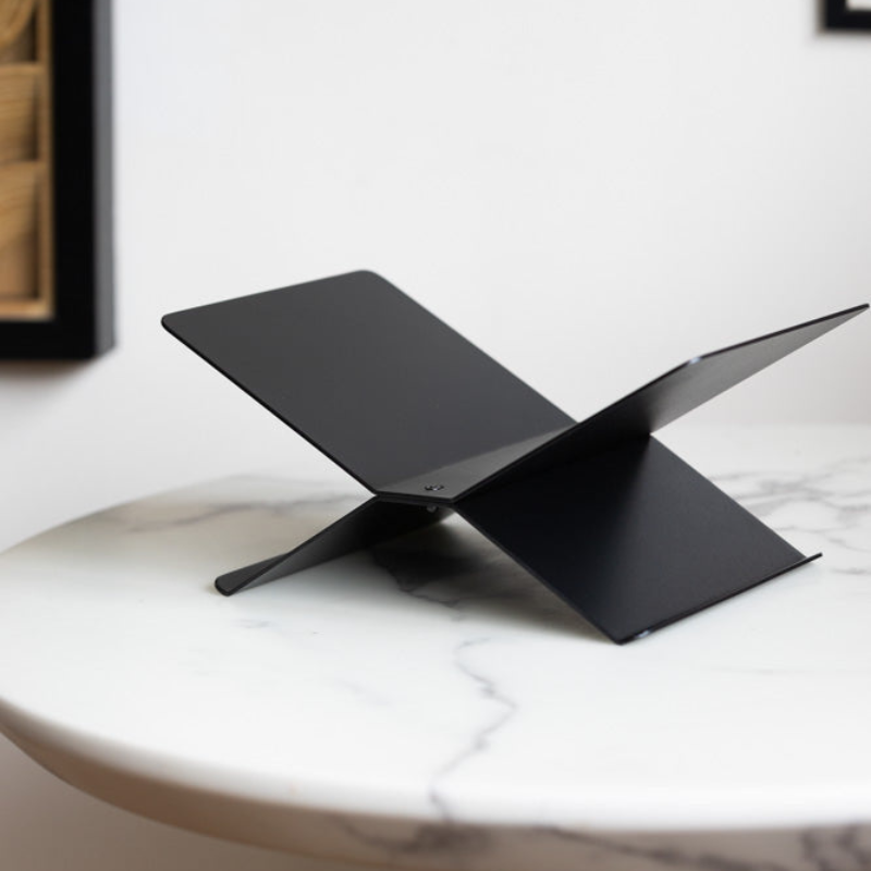 Book Stand Black Reading and Display Durable Holder