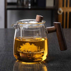 Bela Theepot | Borosilicaatglas, Houten Handvat, 550 ml