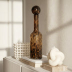 Cairo Glass Decanter | 52 cm, Animal Print Design