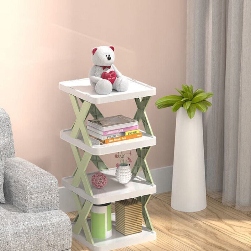 Shoe Rack Multi Layer PP Closet Storage Space Saving Entryway Organizer Stand