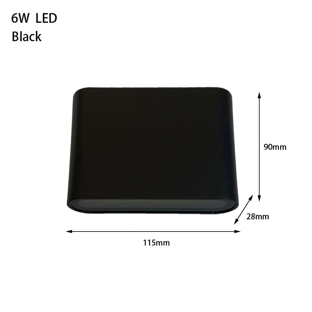 AeroLite Wall Light | Waterproof Aluminum, Energy Efficient