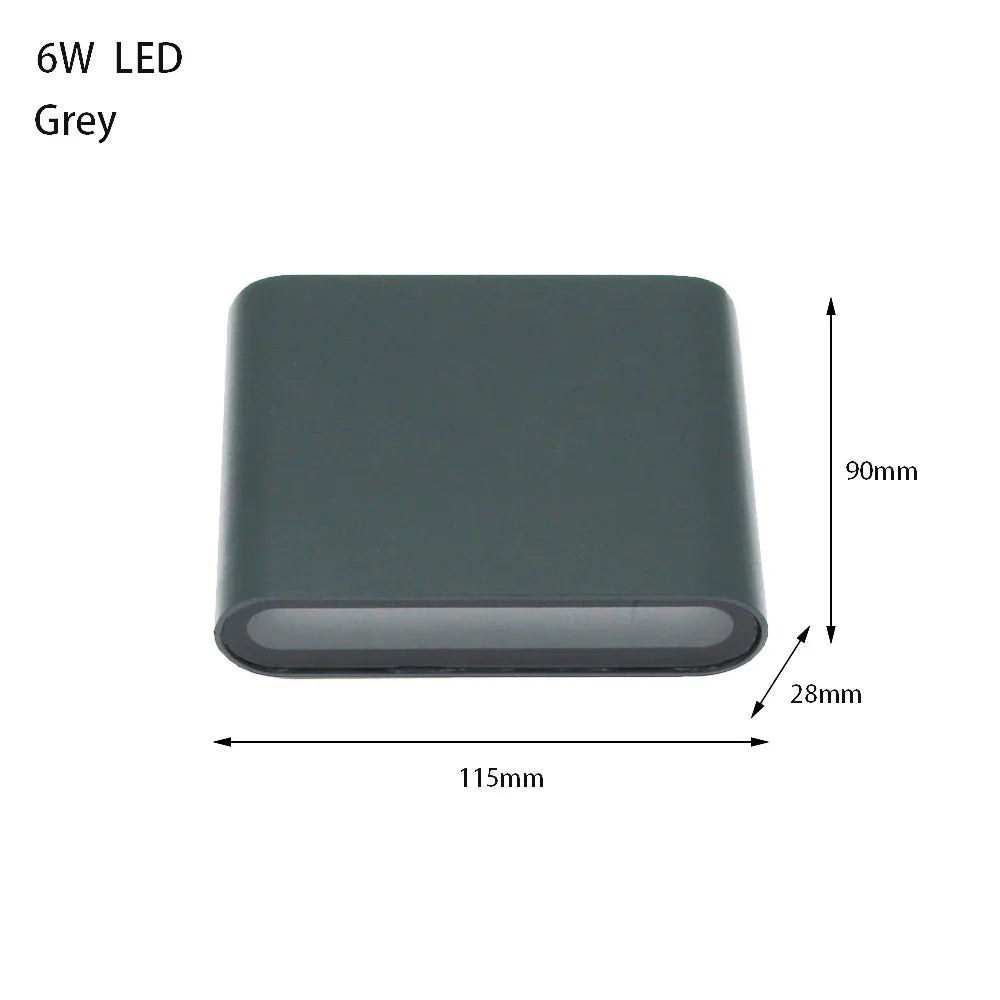 AeroLite Wall Light | Waterproof Aluminum, Energy Efficient