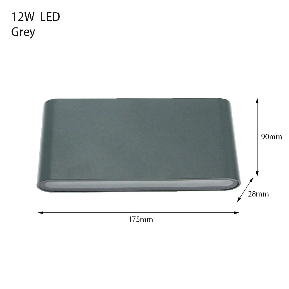 AeroLite Wall Light | Waterproof Aluminum, Energy Efficient