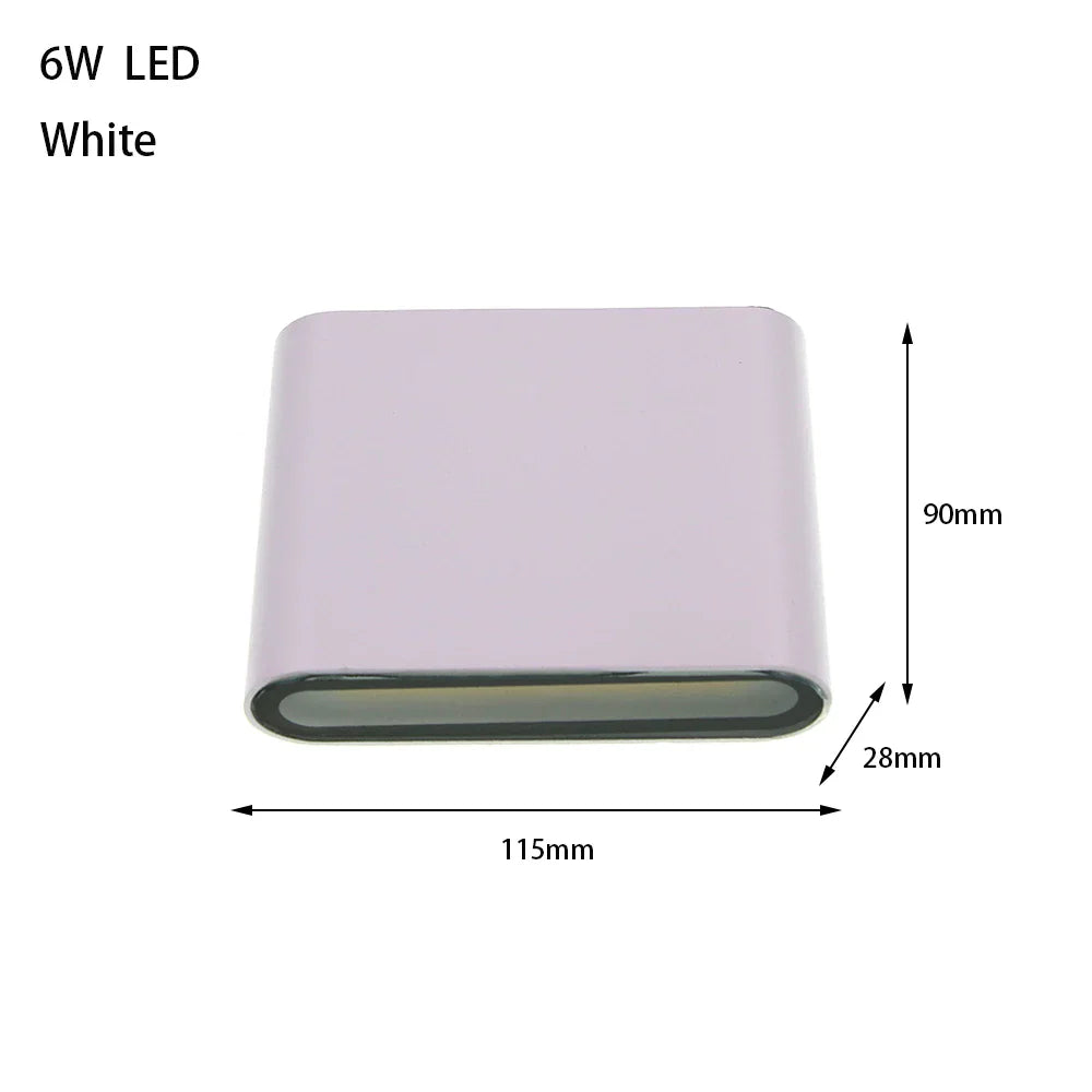 AeroLite Wall Light | Waterproof Aluminum, Energy Efficient