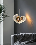 Rose Gold Crystal Pendant Light