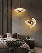 Rose Gold Crystal Pendant Light