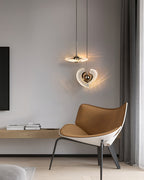 Rose Gold Crystal Pendant Light