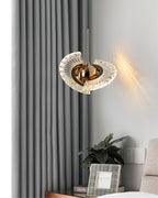 Rose Gold Crystal Pendant Light