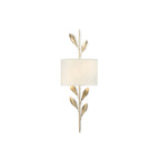 Broche Layered Iron Leaves Wall Lamp