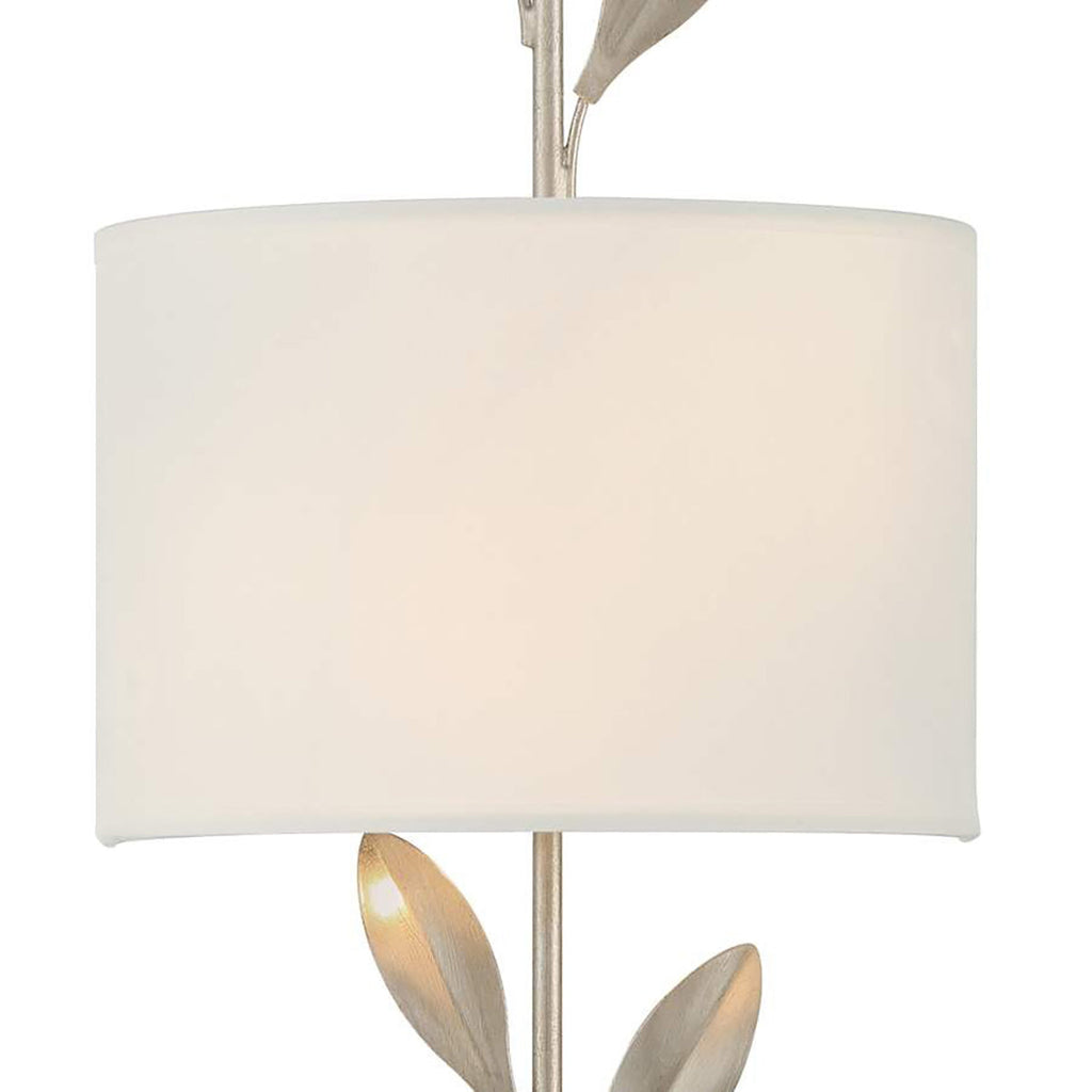 Broche Layered Iron Leaves Wall Lamp