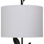 Broche Layered Iron Leaves Wall Lamp