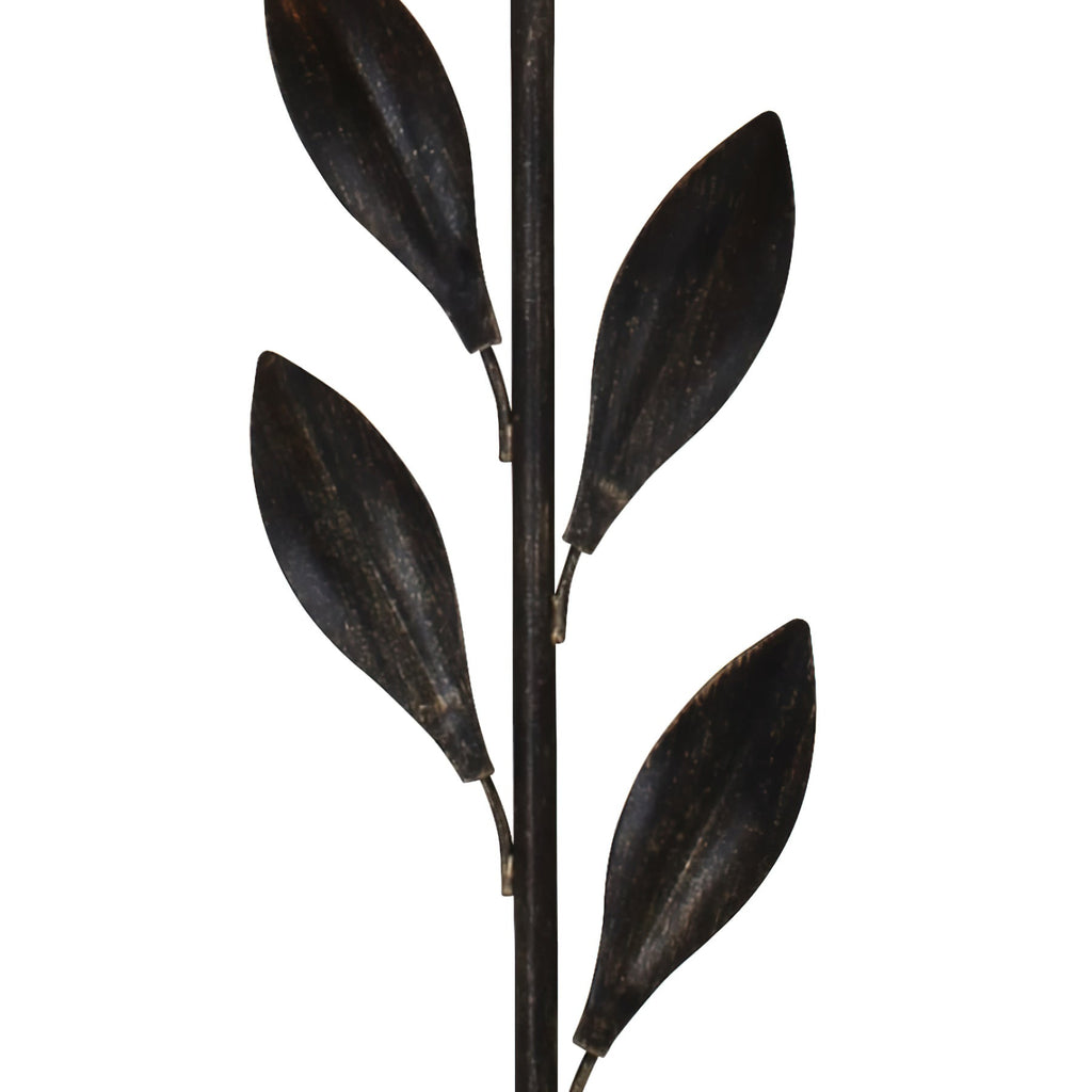Broche Layered Iron Leaves Wall Lamp