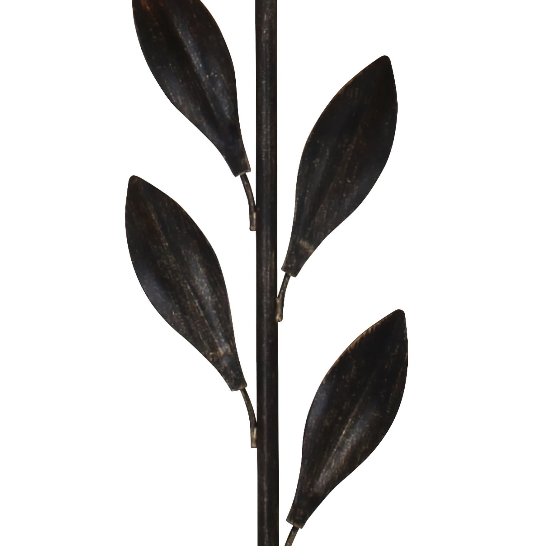 Broche Layered Iron Leaves Wall Lamp