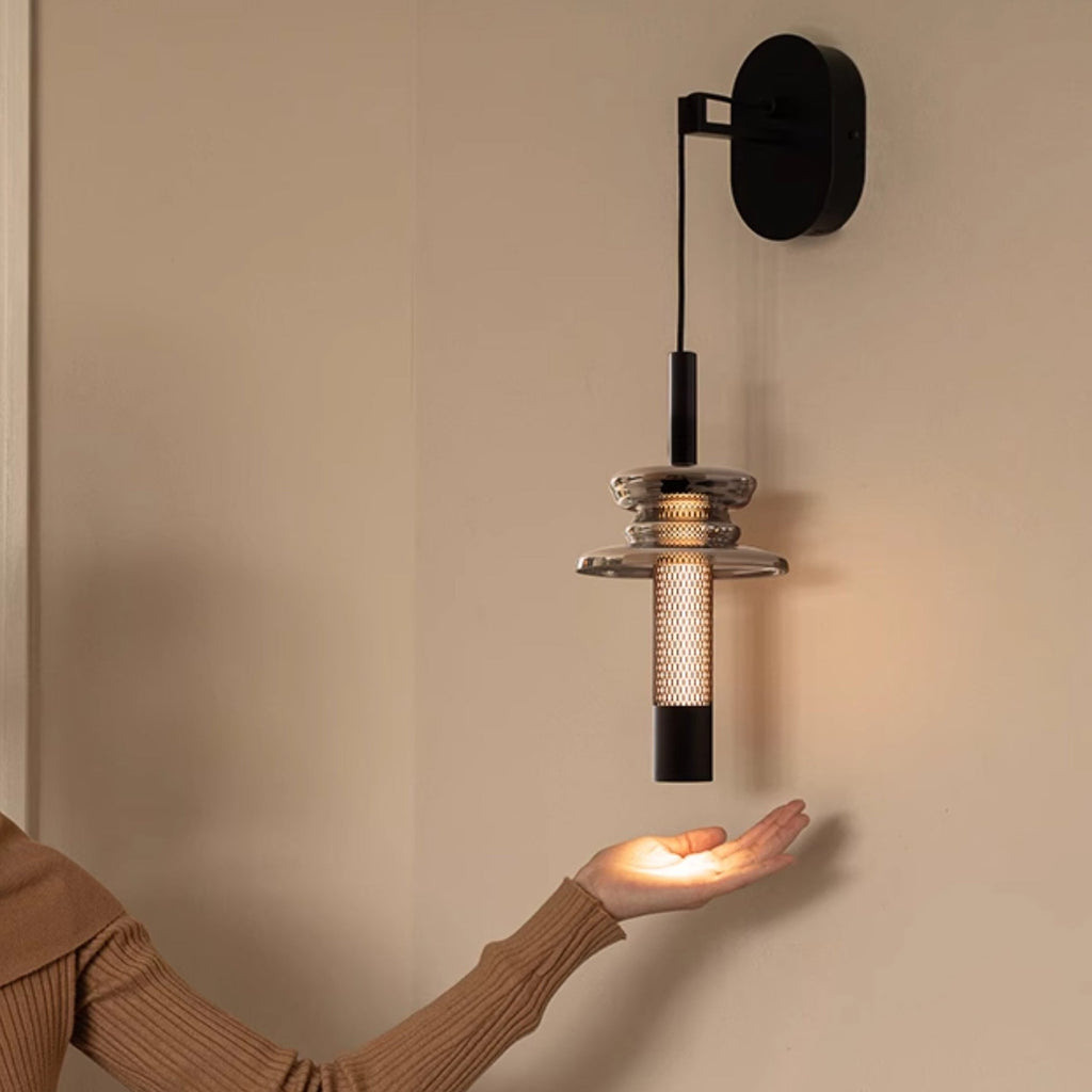Brokis Mesh Industrial LED Wall Lamp