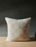 Bela Throw Pillow | Checkered Design, Down Fill