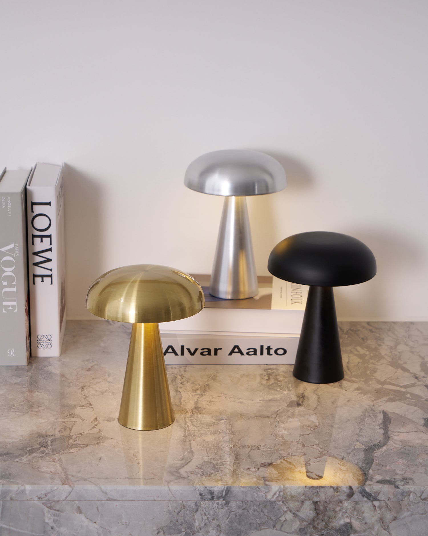 Como Cordless Table Lamp, Rechargeable