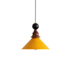 Brysonl Glass & Wood Farmhouse Pendant Lamp