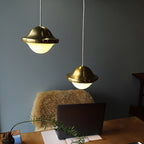 Bubi Opal Glass Drop Pendant Lamp