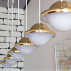 Bubi Opal Glass Drop Pendant Lamp
