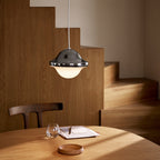 Bubi Opal Glass Drop Pendant Lamp