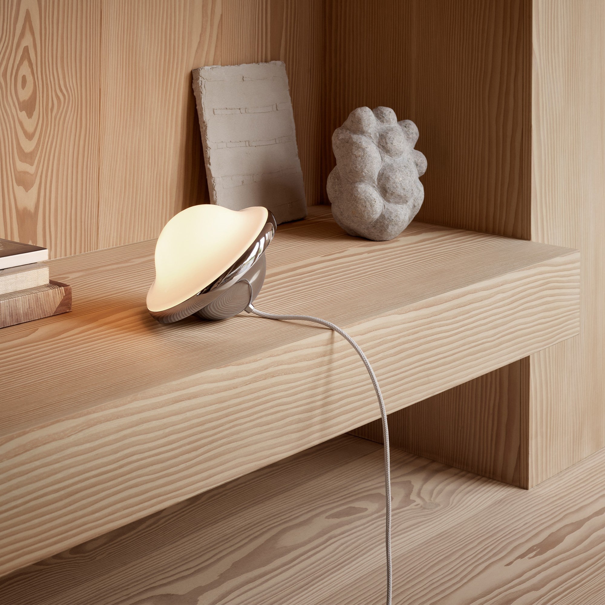 Bubi Opal Glass Drop Pendant Lamp