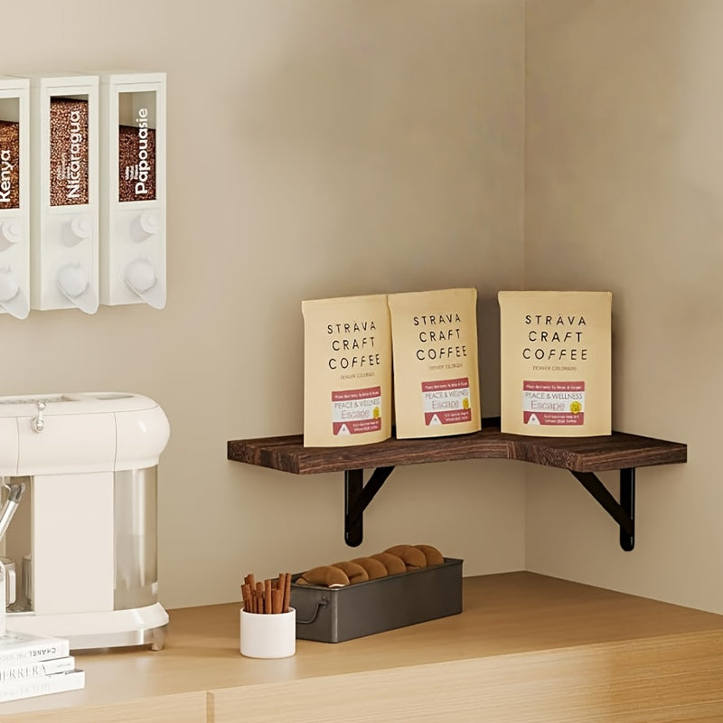 BooksLife: Wooden Wall Shelves – sturdy, easy-care & decorative with a floating look for bedroom & office