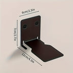BücherStahl: Metal Wall Shelves – sturdy, space-saving & floating for living rooms & bedrooms