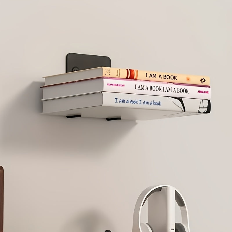 BücherStahl: Metal Wall Shelves – sturdy, space-saving & floating for living rooms & bedrooms