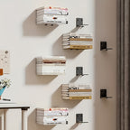 BücherStahl: Metal Wall Shelves – sturdy, space-saving & floating for living rooms & bedrooms