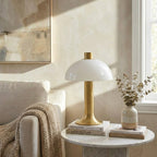 Bumling Hans Mushroom Glass Table Lamp