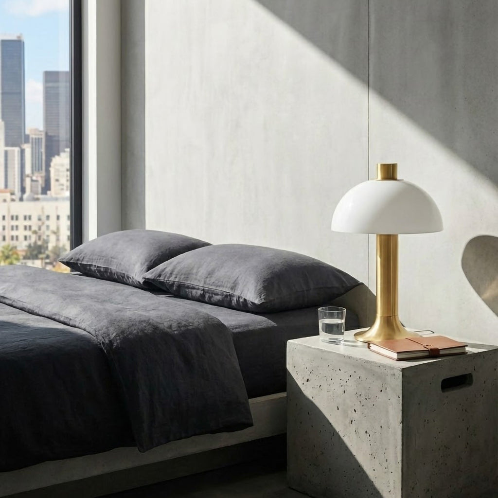Bumling Hans Mushroom Glass Table Lamp