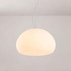 Bunelle: Pendant Light Made of Glass & Metal in a Soft Bun Shape – for Cozy Living Spaces