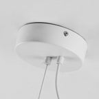 Bunelle: Pendant Light Made of Glass & Metal in a Soft Bun Shape – for Cozy Living Spaces