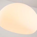 Bunelle: Pendant Light Made of Glass & Metal in a Soft Bun Shape – for Cozy Living Spaces