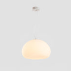 Bunelle: Pendant Light Made of Glass & Metal in a Soft Bun Shape – for Cozy Living Spaces