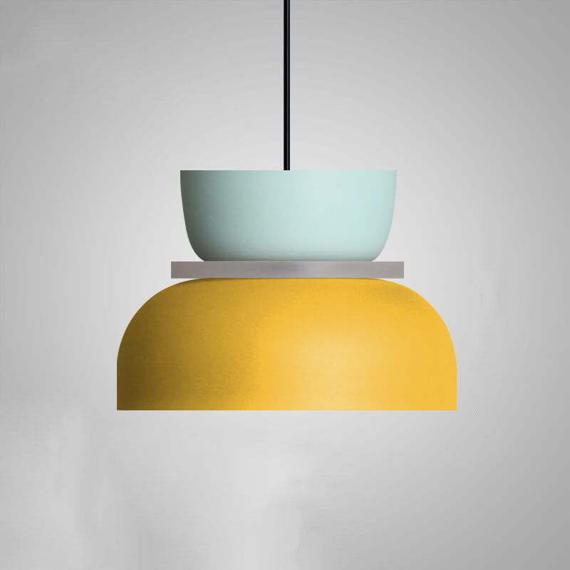 Vibrant Nordic Macaron 1-Light LED Pendant Lamp