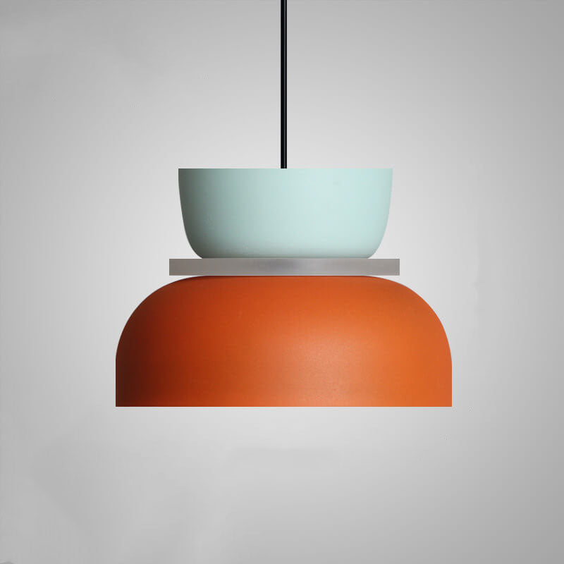 Vibrant Nordic Macaron 1-Light LED Pendant Lamp